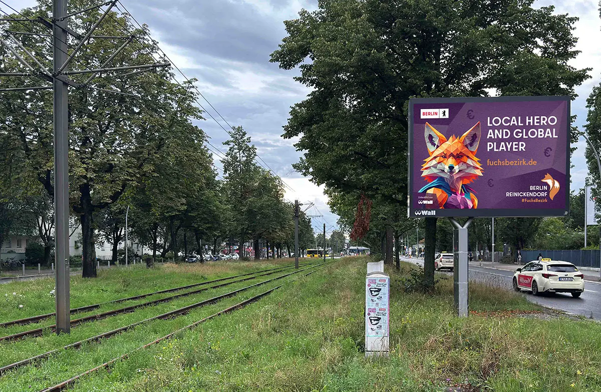 Fuchsbezirk Digital Board