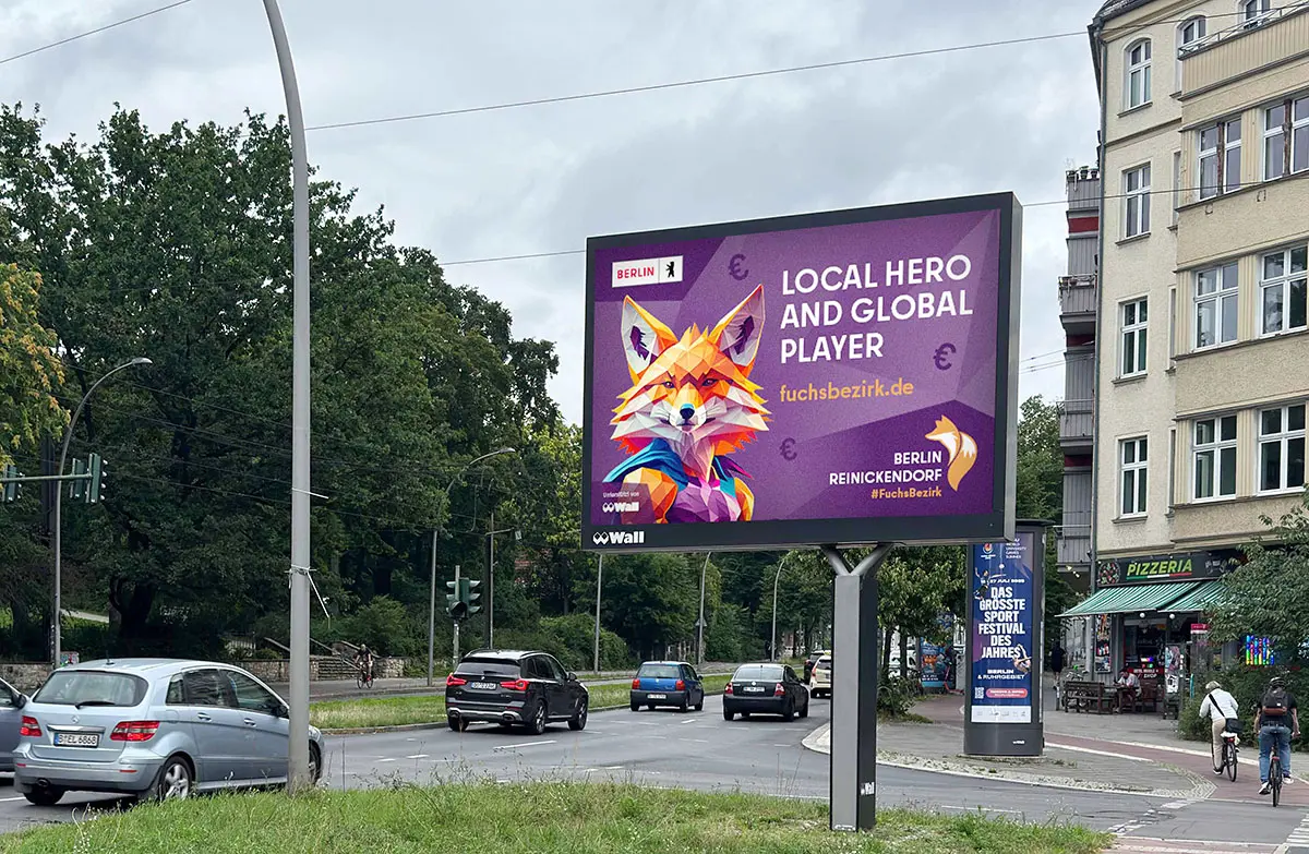 Fuchsbezirk Digital Board